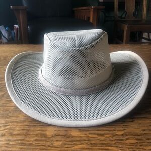 Stetson 150th Anniversary Edition Nylon Mesh Safari Hat with Chin Cord